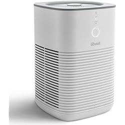 LEVOIT Air Purifiers for Bedroom Home, AHAM VERIFIDE, Freshens Small Room with Aroma Pad, For Smoke, Pollen, Pet Dander, Odor, Dust, Office, Desktop, 1 Pack, White