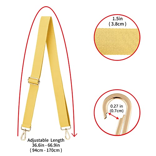 Image of ZOOEASS Wide Shoulder Strap (Solid),Adjustable Replacement Belt Crossbody Canvas Bag Handbag