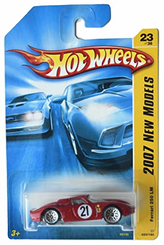 Hot Wheels Ferrari 250 LM 2007 véhicule rétro pour revivre la légende du Mans