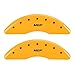 MGP Caliper Covers 28001SMGPYL Yellow Caliper Cover (Set of 4, Engraved Front and Rear: MGP, Yellow powder coat finish, black characters)