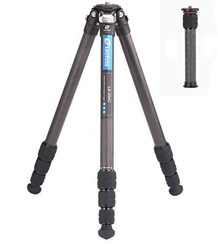 Leofoto LS-254C プロフェッショナル 軽量 カーボンファイバー三脚 レンジャーシリーズ DC-252C センターカラム スチールスパイク Leofoto LS-254C プロフェッショナル 軽量 カーボンファイバー三脚 レンジャーシリーズ DC-252C センターカラム スチールスパイク