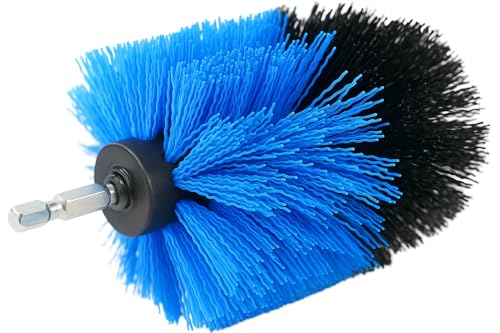 Bürstenaufsatz Set für Bohrmaschine – 3-teiliges Reinigungsbürsten Set – Nylon Bürsten für Bad, Fliesen, Felgen, Küche, Auto – Reinigung leicht gemacht – Robust & Vielseitig
