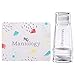 Maniology Mini Dual Ended Clear Nail Art Stamper with Scraper Card Clear Stamper Collection, Essential Nail Stamping Tools