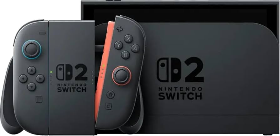 Nintendo Switch 2 Standard Edition with Red & Blue Joy Con (1 Year