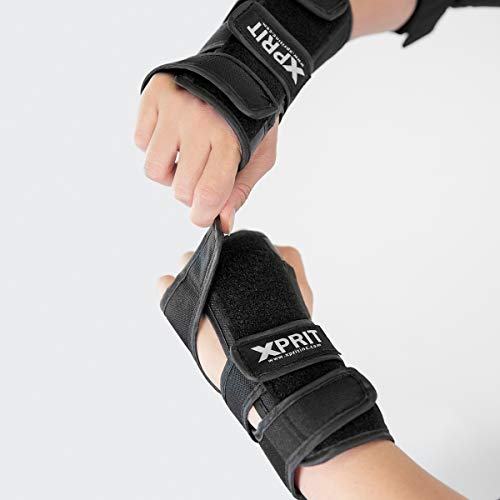 image for XPRIT Adult/Child Wrist Guards, Knee Elbow Pads 3 in 1 Protective Gear