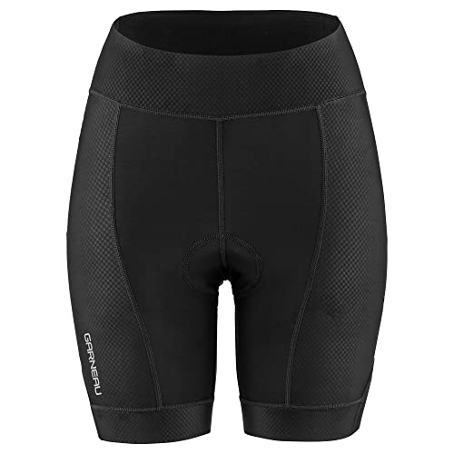 Louis Garneau, Women's Optimum 2 Shorts, Stretchable, Padded, Breathable & Quick Drying, Black, X-Large