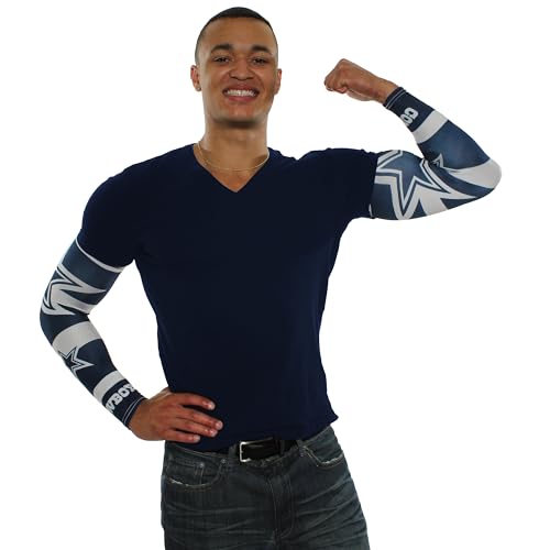 Littlearth NFL Dallas Cowboys Strong Arms Team Color 17 wrist to bicep