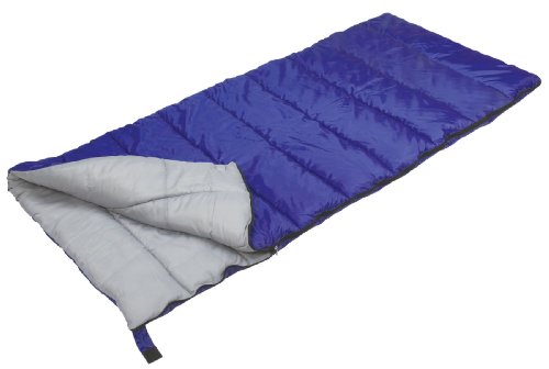 Stansport Explorer Rectangular Sleeping Bag (Royal Blue, 40-Degree)