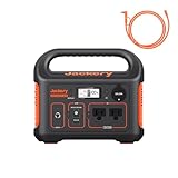 Jackery Portable Power Station Explorer 300 with 5 Meter Extension Cord, 293Wh Backup Lithium Battery, Solar Generator for Outdoors Camping Travel Hunting Blackout (Solar Panel Optional)