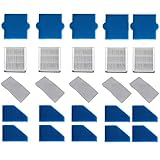 Ersatz zu den Originalen Thomas Filter-Set 99 | Thomas 787241 | Thomas 787 241 | Thomas 787.241 - Leicht zu waschen (Schwammfilter auswaschbar – Vlies abwaschbar) und zu wechseln – Sie benötigen kein Werkzeug um die Filter auszutauschen