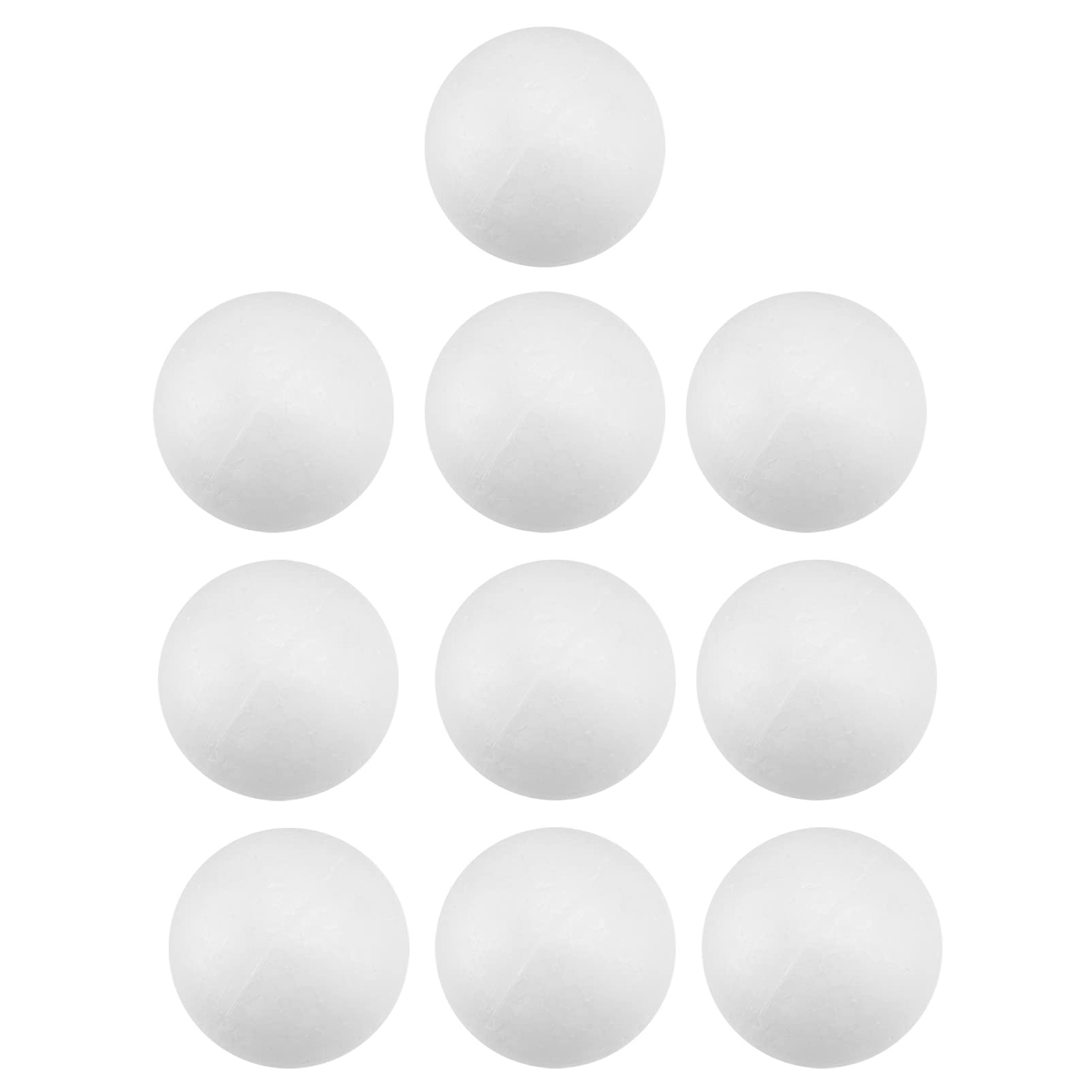 PRETYZOOM 10pezzi Palline Polistirolo Modelling per Decorazioni Natalizie per Crafting e
