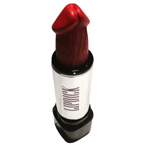 LD Funny Gifts for Women, Useful White Elephant Gifts for Work Naughty Stocking Stuffers Ideas Christmas Novelty Secret Santa Gag Merry Dickmas Lipstick