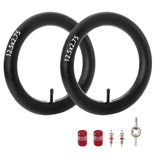 KAMIER 12.5x2.75 (12-1/2x2.75) Inner Tube for Razor MX350 MX400 ZR350 SX350 Mcgrath Dirt Bike E-Zip E500 E750 X-Treme X-560 Kids Electric Mini Dirt Rocket Bike Gas Scooter Tire Tube Heavy Duty Parts