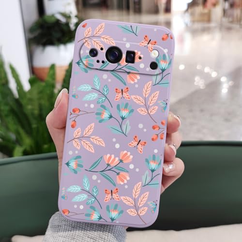 Coque Google Pixel 9 Pro XL fine et violette pour vos déplacements - 3