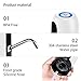 5 Gallon Water Dispenser, Water Bottle Pump Electric Portable USB Charging for 5 Gallon Water Bottle Built-In 1200MHA Battery White