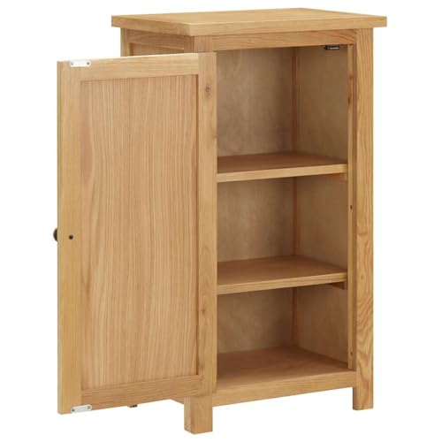 Generico Aparador 45 x 32 x 85 cm de madera maciza de roble, buffet y aparadores