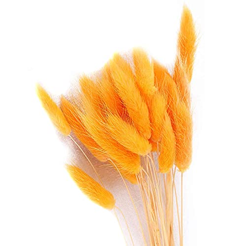 Buquê de flores secas, decoração artificial de lagurus ovatus para casa, hotel, casamento, casamento