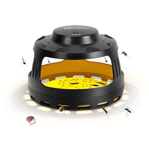 Redeo 111 Indoor Flea Sticky Bed Bug Trap Killer Works On Flying Mosq, Black Redeo 111 Indoor Flea Sticky Bed Bug Trap Killer Works On Flying Mosq, Black