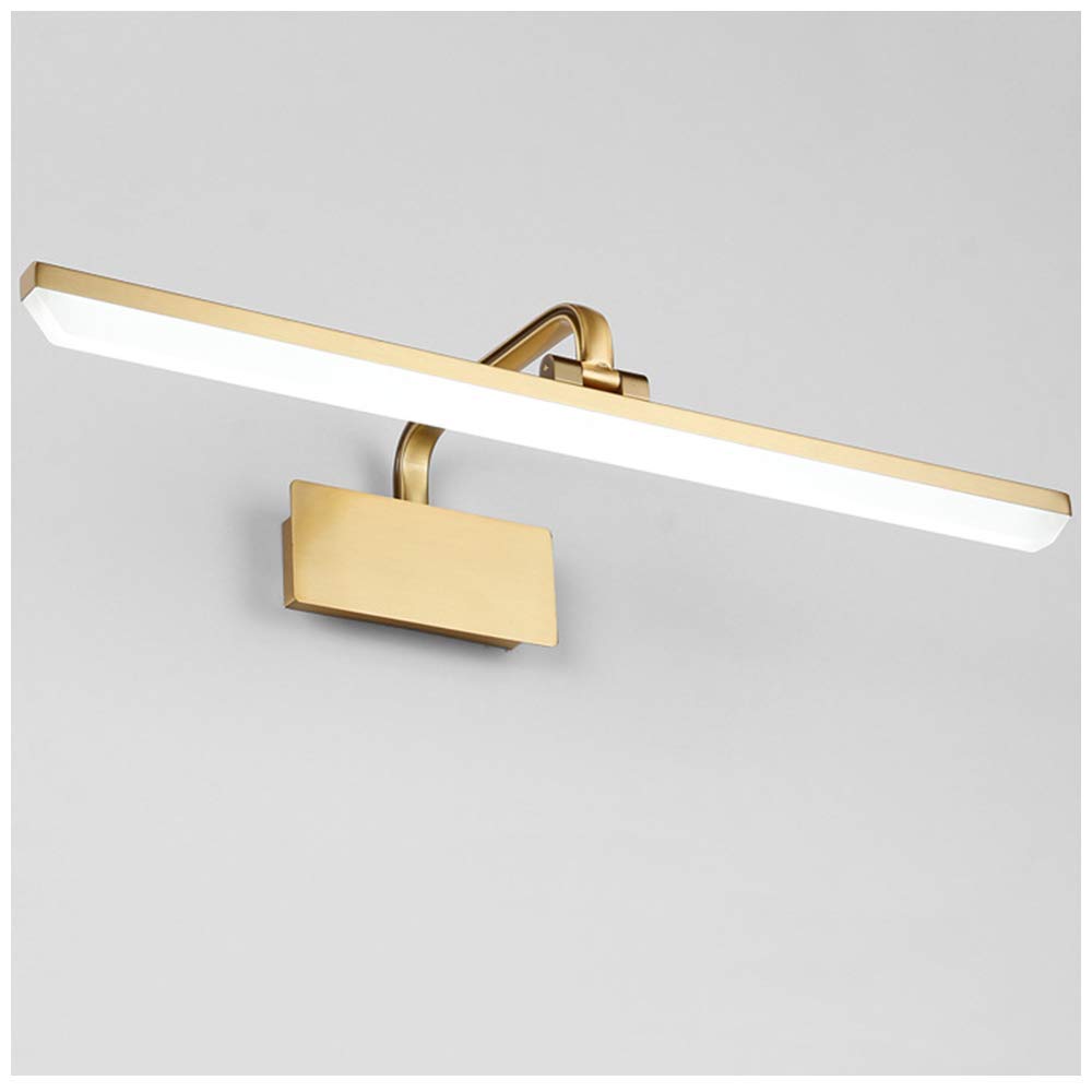 HYJAUSXB Vinta LED Bathroom Mirror Light with Adjustable Heads Warm/Cool White 3000-6000K Backlit Wall Sconce for Slish Lighting Fixture Home Decor