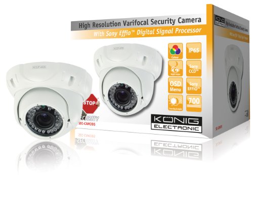 Überwachungskamera mit Sony Effioa Digital Signal Prozessor und Vario-Objektiv SEC-CAM395