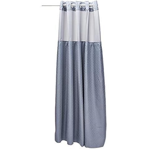 Hookless Mystery Frost Grey Mini Squares (RBH72MY890), 71x74 Cover