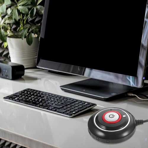 Botón de reinicio adhesivo y componente de computadora externo para escritorio 6
