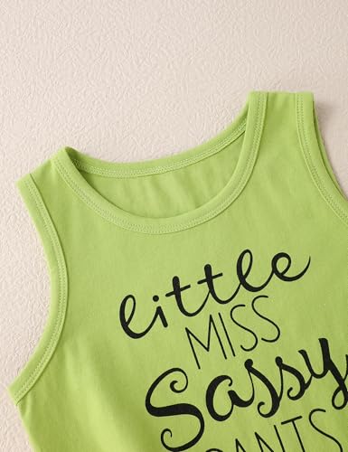 Image of Hipea Toddler Girl Outfits Floral Tops Sleeveless Tank Tops Shorts Headband Summer Clothes Set