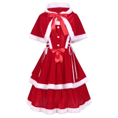 Robe de Noël médiévale pour soirée costumée et spectacle de fin d'année