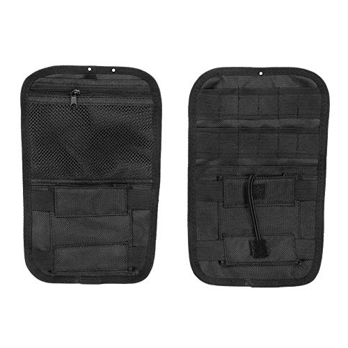 Side Organizers Storage Bag Motorcycle Bike Universal Internal Saddle Bags, Pair of Left+Right Saddlebag Storage Interior Organizer Liner Bag Black Fits for 1980-1