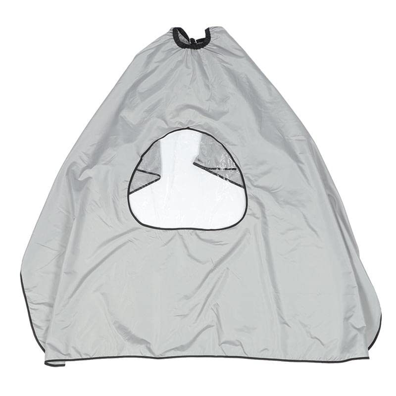Barber Cape Viewing Window Hairdressing Clothing Protector Haircut Cloak Hair Cutting Waterproof