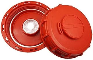 （Pack of 2） Heavy Duty Gallon IBC Tank Lids/IBC Tote Lid Cover/Water Cube Liquid Tank Pods Totes Schutz Cap with Vented for Schutz Mauser for Chemical Medicine Food and Other Industries Storage