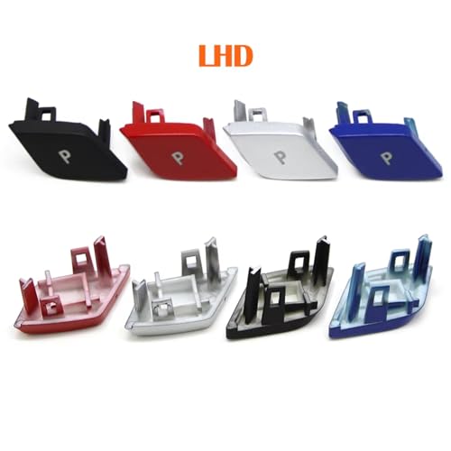 Botón P palanca cambio automático tapa de freno de mano para reparar G30 G31 G11 G12 roja 5