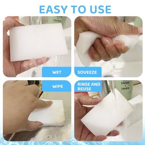 Liyeeeuo 100-pack Melamine Foam Erasers — view 3