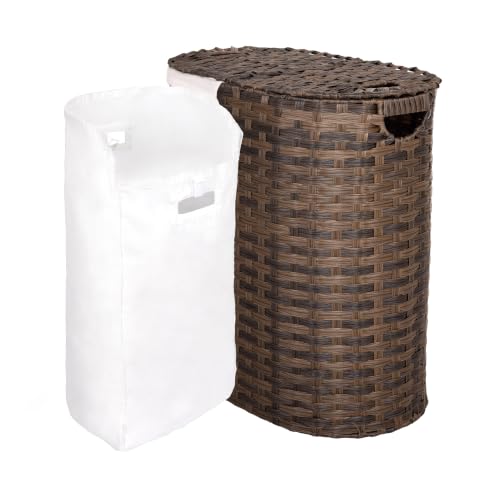 Seville-Classics-Premium-Handwoven-Portable-Laundry-Bin-Basket-with-Carrying-Handles-Household-Storage-for-Clothes-Linens-Sheets-Mocha-Brown-Oval-Hamper