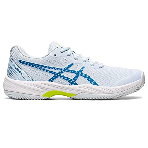 Tênis Asics Gel Game 9 Clay Azul Claro e Azul-40