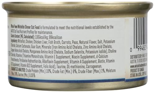 Image of Whole Paws, Whole Paws, Whitefish Recipe Cat Food, 3 Ounce