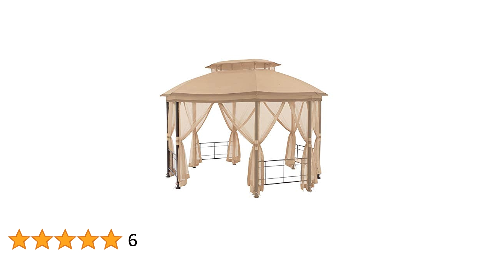 Amazon.com: Garden Winds Replacement Canopy Top Cover