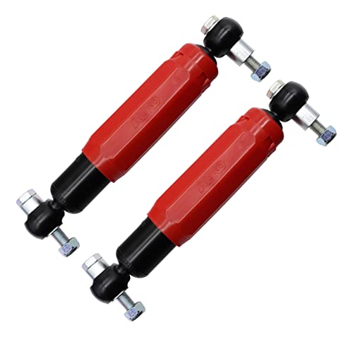 2x Alko Octagon Plus amortisseurs de roue rouge 2000/3500 kg, lot de 2 pièces, pour essieux de remorque 244086 244.086