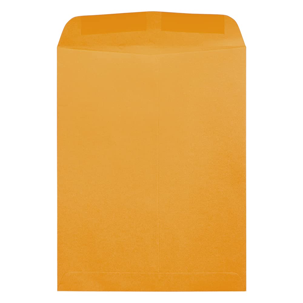 JAM PAPER 12 x 15 1/2 katalog otwartych kopert komercyjnych - brązowy Kraft Manila - 50/opakowanie