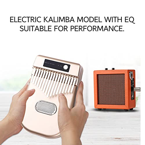 Kalimba électronique 17 touches, Kalimba Piano à pouce avec haut-parleur Bluetooth intégré, 4 en 1 Kalimba/piano/guitare… - Les Beatles, Paul McCartney, John Lennon, RIngo Starr, George Harrison Kalimba électronique 17 touches, Kalimba Piano à pouce avec haut-parleur Bluetooth intégré, 4 en 1 Kalimba/piano/guitare… – Image 8