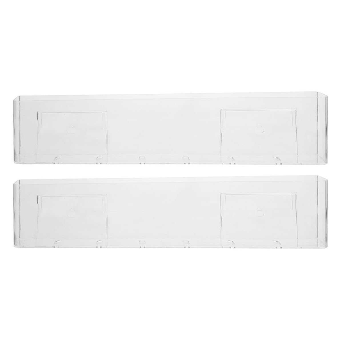 Étagères murales design créatif Kichvoe en acrylique blanc haute densité