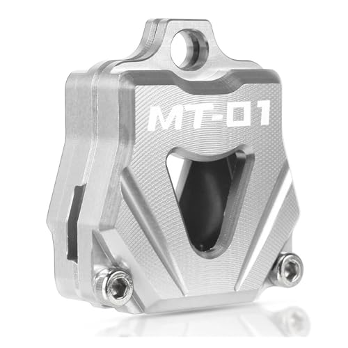 YIESANS étui de Protection Moto Coque clé Pour MT01 MT03 MT07 MT09 MT10 Moto CNC Couvercle De Clé Produits Créatifs Clés Étui Coque(Titanium,MT-07)