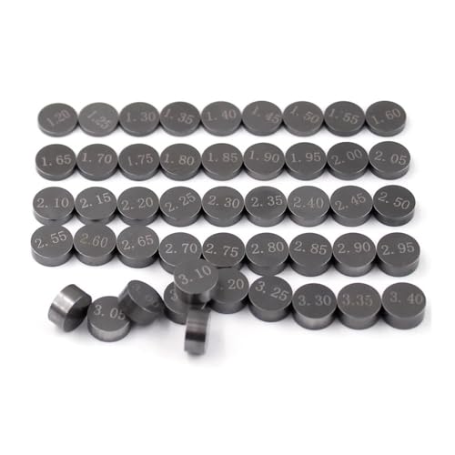 Cales de réglage pour soupapes de moto 7,48mm Kit complet 188 pièces pour SV650 RMZ250 AN400