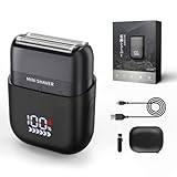 シェーバー 小型 メンズ ひげそり 電動シェーバー 2025新型 電気シェーバー 髭剃り 電動 往復式 3枚刃 深ぞり 低騒音 LED残量表示 乾湿両用 IPX7防水 Type-C充電 長持ちバッテリー ロック機能 電気カミソリ 超軽量 シェイバー 男性用 携帯便利 旅行/出張/車内常備 父の日 プレゼント