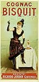 bisquit cognac xo SANS CADRE PostersAndCo Bisquit Cognac Rjtk-Poster/Reproduction HQ 105X40cm d\'une Affiche Vintage/Ancienne