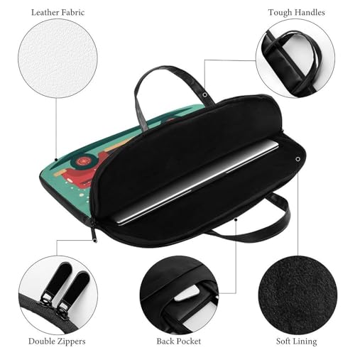 Maletín porta laptop 17 pulg impermeable estilo hombro miniatura 4