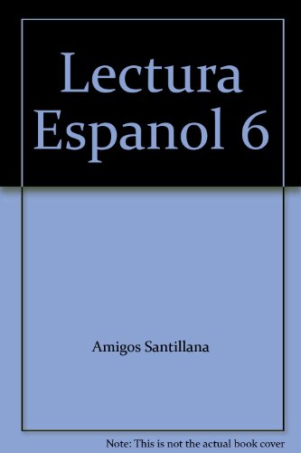 Lectura Espanol 6 958240955X Book Cover