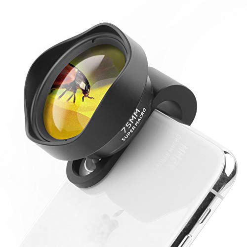 DZSF Pholes Mobile Camera Lens Attachments HD 10X Macro Lens Phone 75MM Clip on Lenses for Android X - //coolthings.us