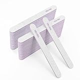 50 Limas de Uñas Profesionales de Doble Cara, Grano 100/180, para Combinar Uñas de Gel para Salón de Uñas y Uso Doméstico
