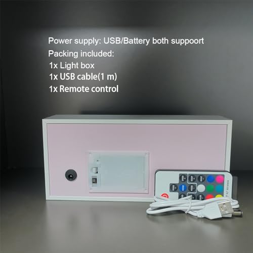 Image of Anime Led Light Box Anime Paper Cut Light Box Handmade RGB Multi Color Manga Shadow Lamp Carving Night Light Table Lamp for Room Decor Anime Gift L-10-U